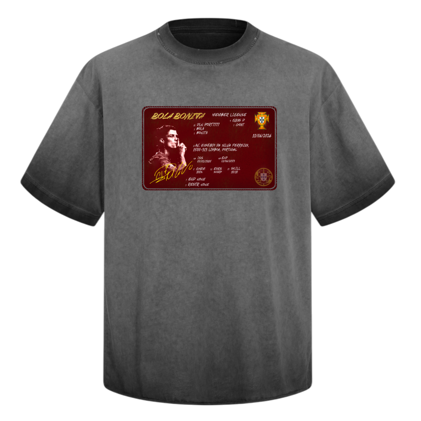 Bola T-Shirt Grey